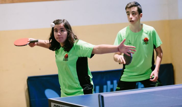Fiesta del tenis de mesa en Rioseco