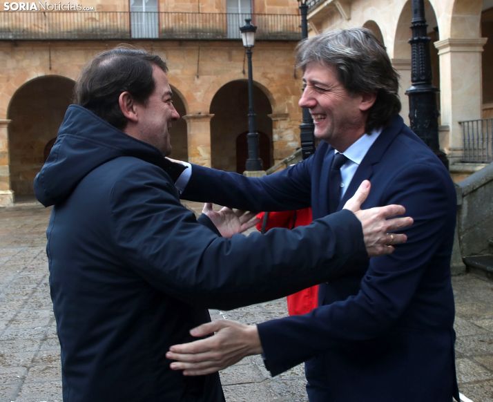 FOTOS: Intensa jornada de Mañueco en Soria este martes