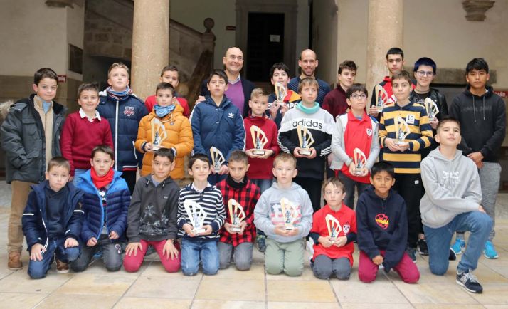 24 jóvenes ajedrecistas en el  II Torneo Villa de Ágreda