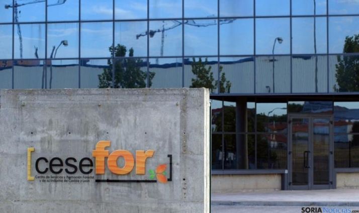 Sede del Cesefor en el polígono Las Casas de Soria. /SN 