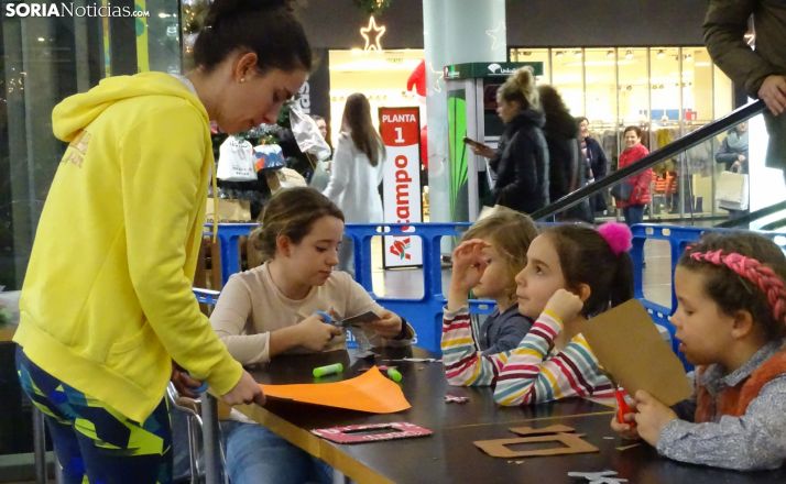 Una imagen del taller de manualidades. /SN