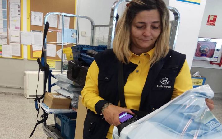 Correos gestionó más de 269.000 paquetes en Soria durante 2019