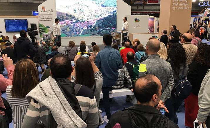 Una imagen de la presentación este sábado. 