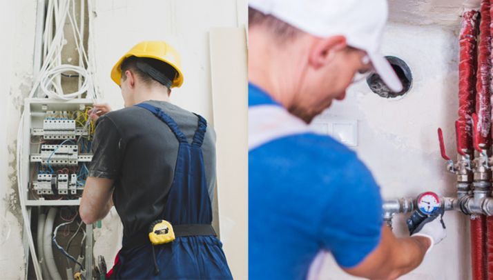 Rebi busca electricista y fontanero 