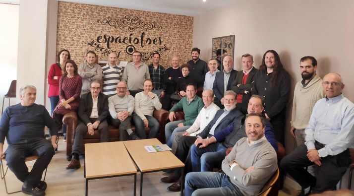 Imagen de familia de los responsables de las agrupaciones sectoriales de FOES. /FOES