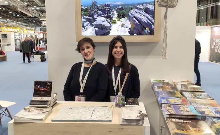 Una imagen de la presencia soriana en FITUR este miércoles. 