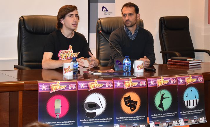 Manrique (izda.) y Rubio este lunes. /Dip.