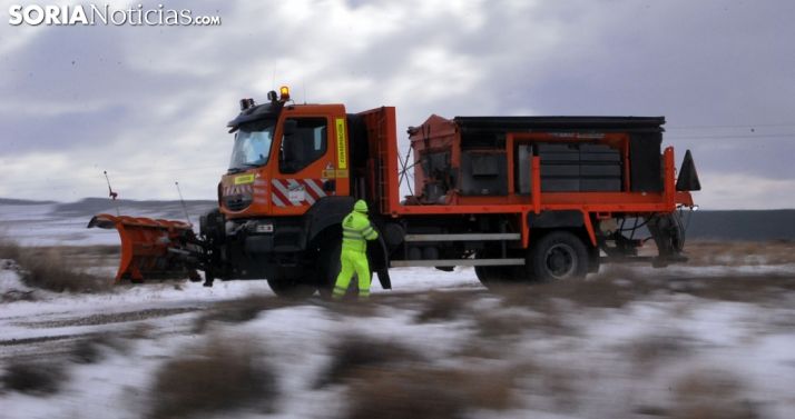 La borrasca Gloria mete miedo. Avisos por viento y nieve en Soria