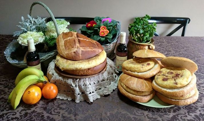 Unas suculentas tortillas agredeñas para San Blas. /Ayto. Ágreda