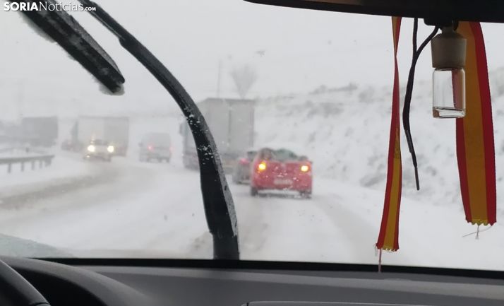Retenciones entre Ágreda y Ólvega.