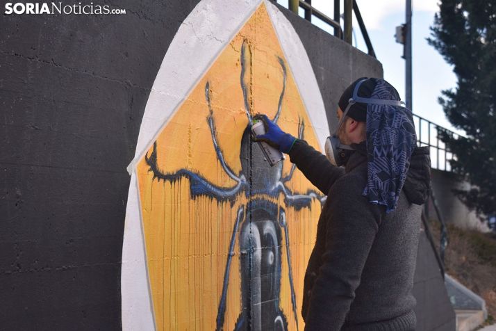 FOTOS: Grafiteros con mucho arte en Soria