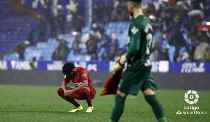 El Numancia se mete en un charco en la Romareda (1-0)