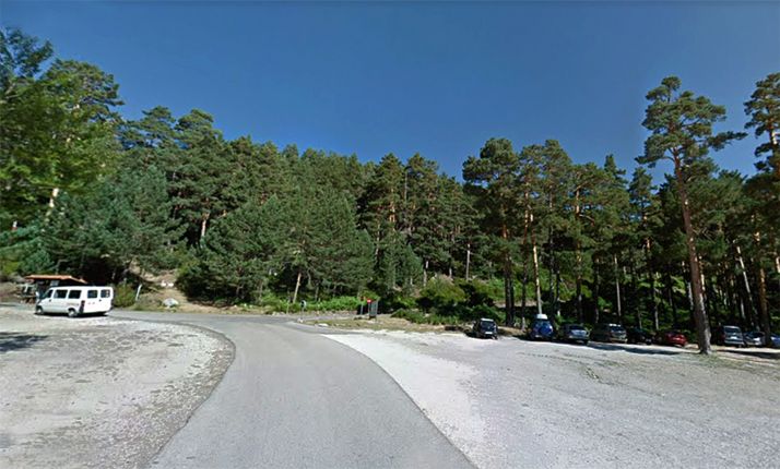 Aparcamiento del Paso de la Serrá. /GM