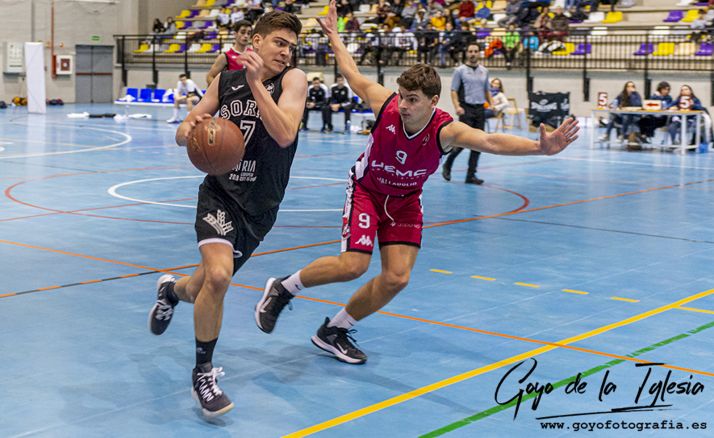 Un partido del club de basket en el San Andrés. /Goyo de la Iglesia