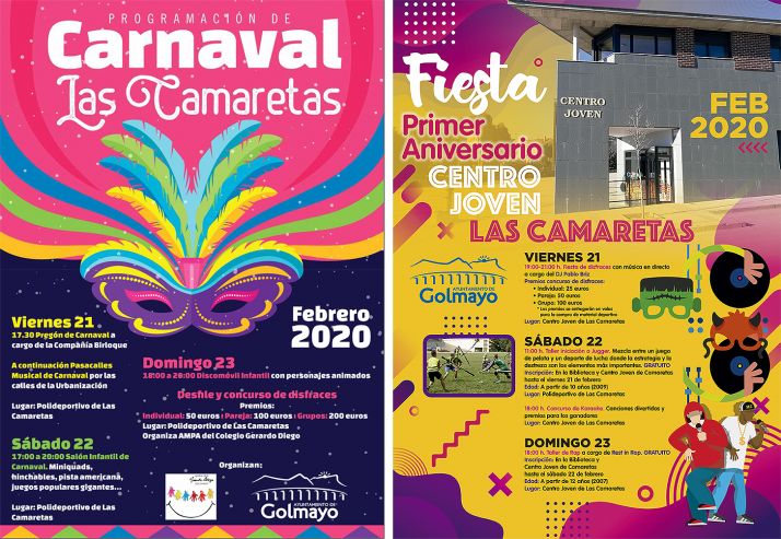 Todo preparado para los carnavales en Camaretas