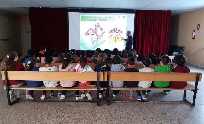 Una de las sesiones docentes impartidas. 