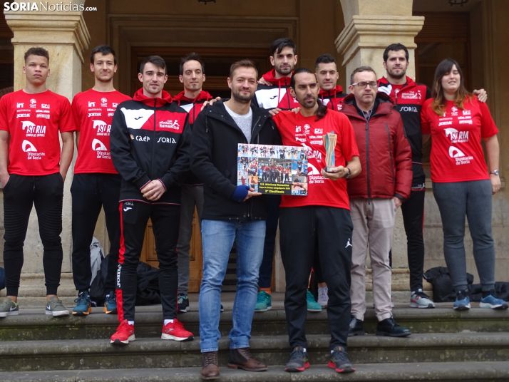 Homenajes al Atletismo Numantino tras lograr el bronce en el Campeonato Nacional 