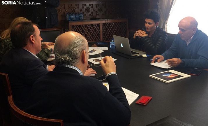 Susana Malón en la presentación de su proyecto. /SN