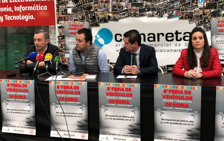 Presentación de la feria este martes en el CC Camaretas. 