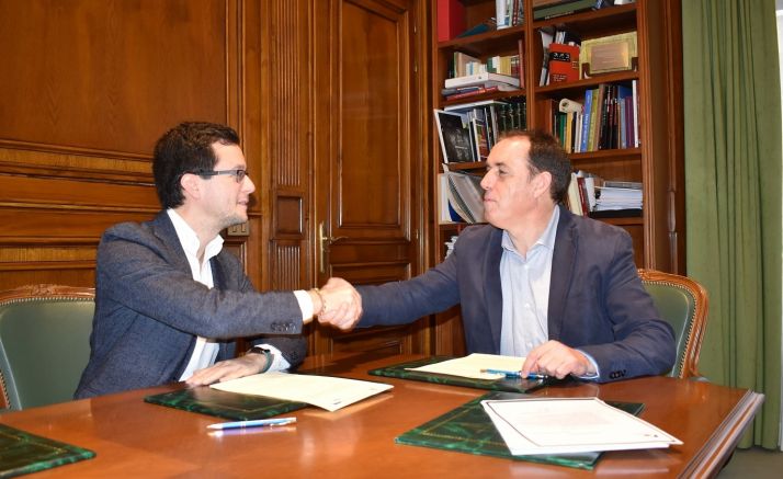 Se renueva el convenio entre la Diputación y la Mancomunidad de Tierras Altas 