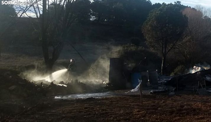 Una imagen de las labores de extinción. /SN