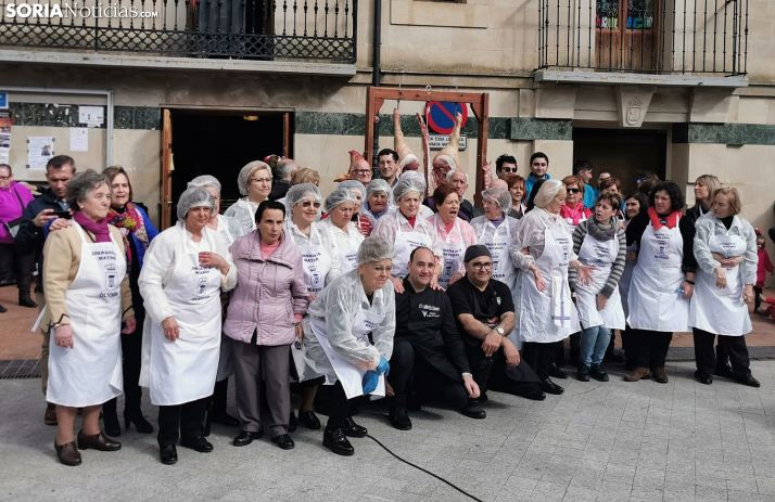 Una imagen de los participantes de la puesta en escena. /SN