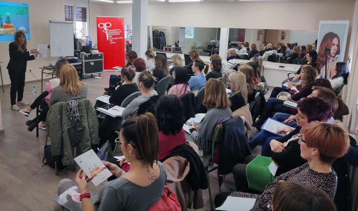 Una imagen del curso este lunes. 