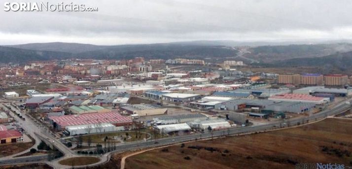 Vista aérea del polígono de Las Casas. /SN
