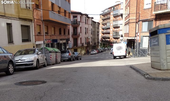 Imagen de la calle Cortes este mediodía. /SN