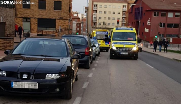 Los servicios asistenciales en el lugar del accidente. /SN
