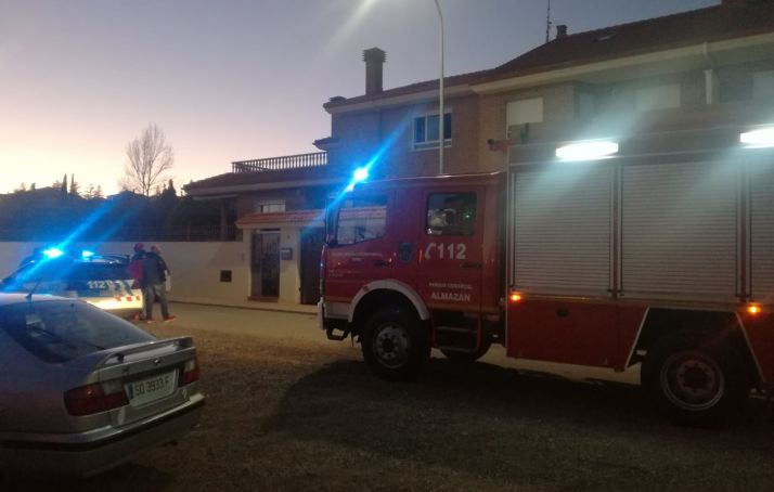 Dos intoxicados por monóxido de carbono en Almazán