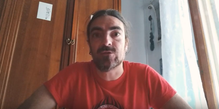 Mensaje tranquilizador del youtuber soriano en el epicentro italiano del Coronavirus