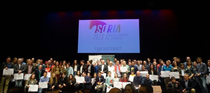 GALERÍA: Soria premia a los mejores deportistas de 2019