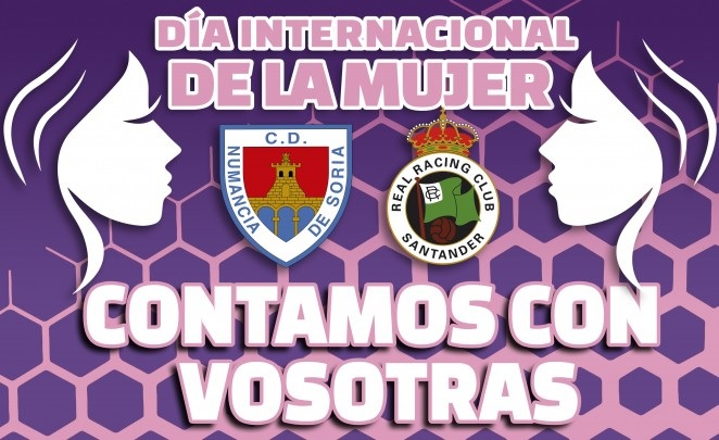 C.D. Numancia y Coca Cola se unen para celebrar el Día Internacional de la Mujer