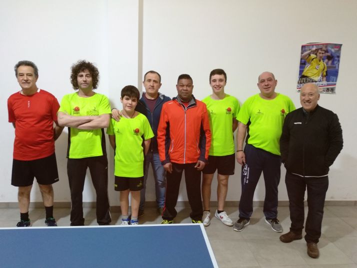 Doblete para el tenis de mesa soriano