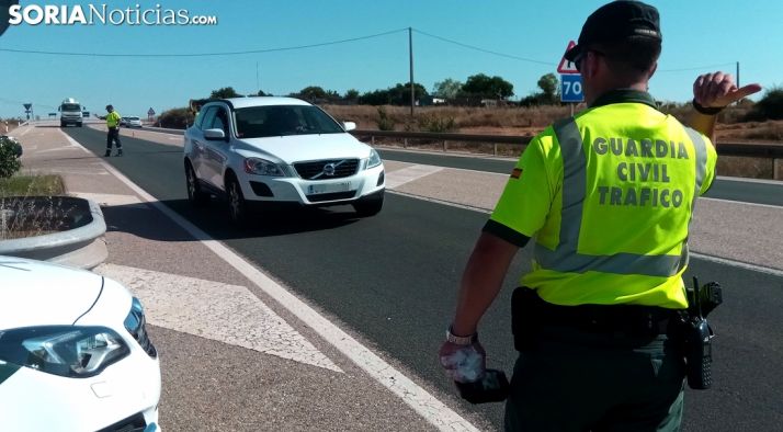 Soria es la provincia de Castilla y León con más controles de la DGT