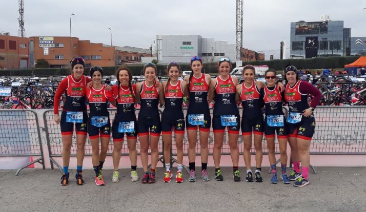 El equipo femenino de Triatlón Soriano consigue el ascenso a 2ª división
