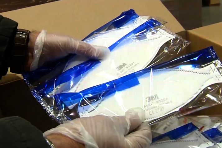 El Ministerio de Sanidad entrega 346.365 mascarillas a CyL este fin de semana