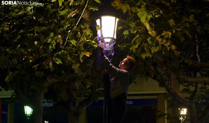 8M en Soria: Batucada, nueva plaza y comida vegana