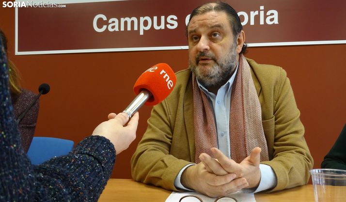 José Luis Ruiz, vicerrector del Campus, esta mañana de viernes. /SN