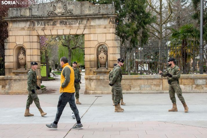 La Unidad Militar de Emergencia vendrá este finde a desinfectar Soria
