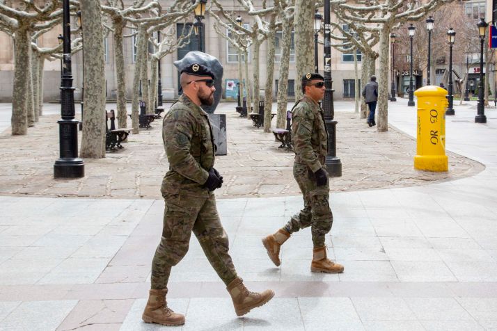 El capitán del Ejército en Soria: el ambiente en Soria es de absoluta normalidad