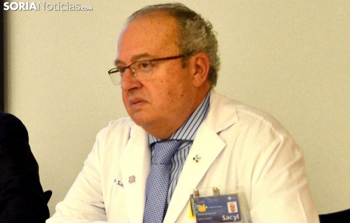 Enirque Delgado, gerente de Salud de Soria. /SN 
