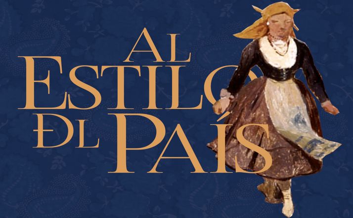 Detalle del cartel previo de la muestra