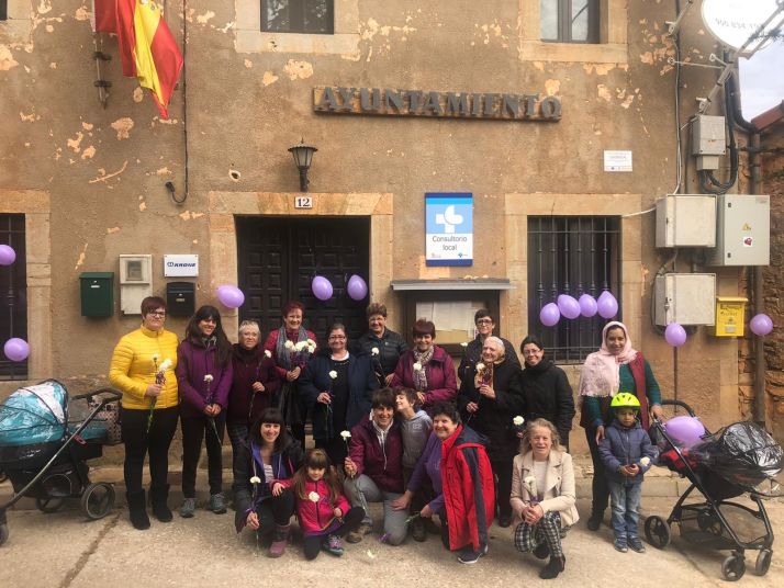 Las mujeres de Arenillas también celebran el 8M