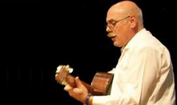 Javier Alonso, en un concierto. 