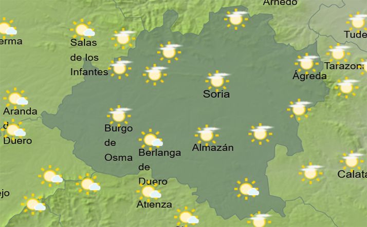 Pronóstico a las 15