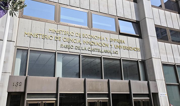 Sede ministerial en Madrid. 