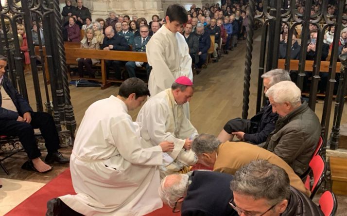Una celebración eucarística en la Diócesis. 