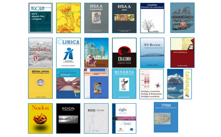 La UVa publica en abierto una veintena de revistas editadas por los grupos de investigación y departamentos